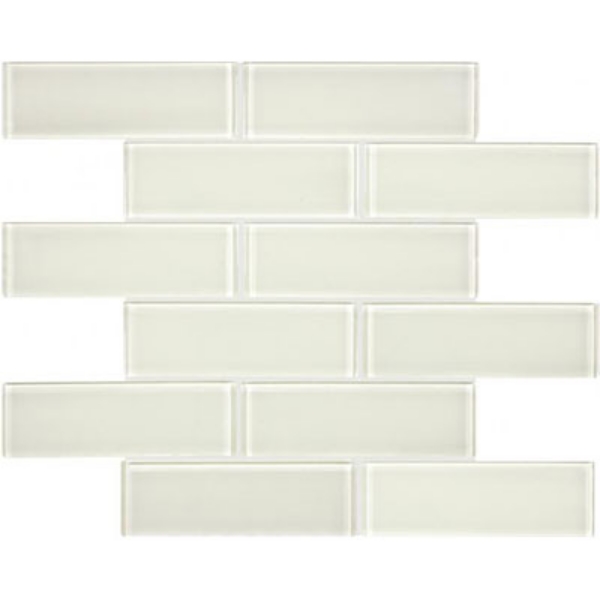 Picture of Chesapeake Flooring - Essentials Glass Mosaic Brick Sand