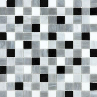 Picture of Chesapeake Flooring - Ornamental Glass Mosaic 1 x 1 Arabescato