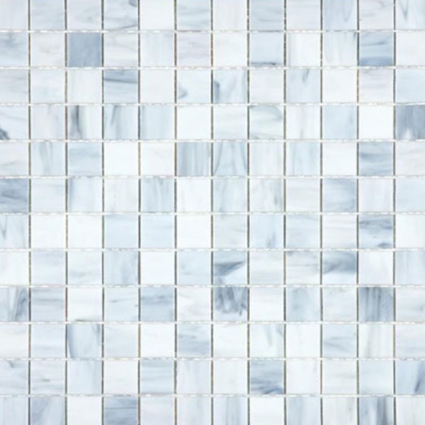 Picture of Chesapeake Flooring - Ornamental Glass Mosaic 1 x 1 Carrara