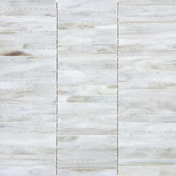 Picture of Chesapeake Flooring - Ornamental Glass Mosaic Random Stacked Calacatta