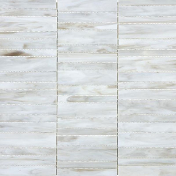 Picture of Chesapeake Flooring - Ornamental Glass Mosaic Random Stacked Calacatta