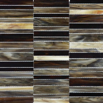 Picture of Chesapeake Flooring - Ornamental Glass Mosaic Random Stacked Paradiso