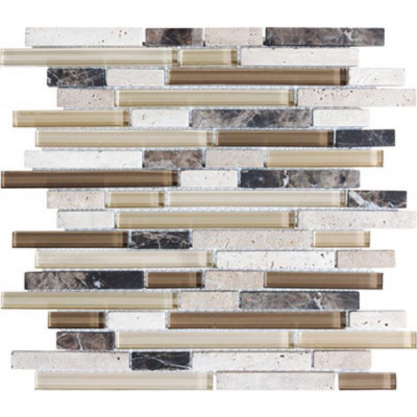 Picture of Chesapeake Flooring - Stone Glass Linear Blend Cappuccino