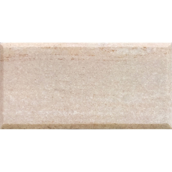 Picture of MiR Mosaic - Field Tile 3 x 6 Beveled Polished Crystal Sand