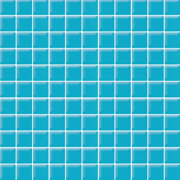 Picture of MiR Mosaic - Color Palette Mosaic 1 x 1 Matte Turquoise Cloud