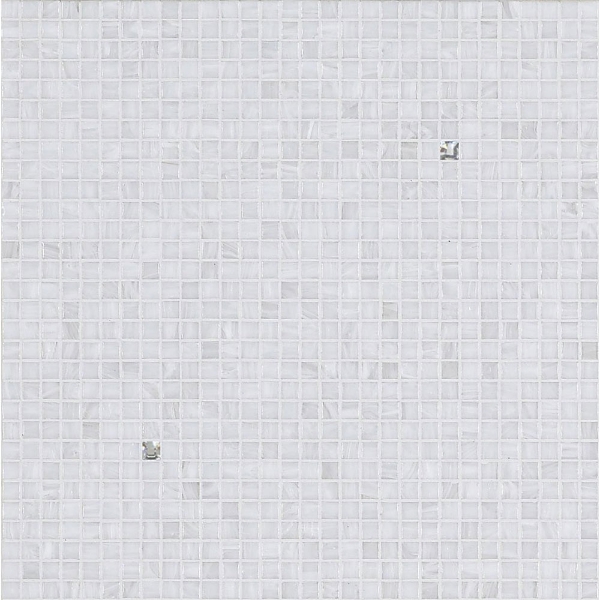 Picture of Bisazza Mosaico - Decori 10 - Rain Rain White