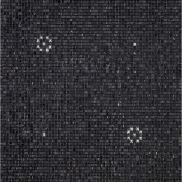 Picture of Bisazza Mosaico - Decori 10 - Stars Stars Black