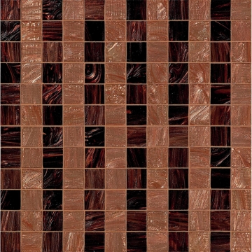 Picture of Bisazza Mosaico - Decorations 5 x 5 Rayures Marrons