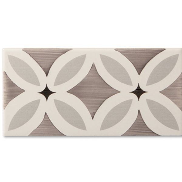 Picture of Adex USA - Studio Flower Border Bamboo Dusk