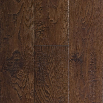 Picture of Somerset - Hand Crafted Engineered Random Width - White Oak Rustic Autumn