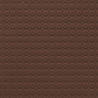 Picture of Johnsonite - Solid Colors Raised Round .125 Cinnamon