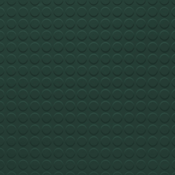 Picture of Johnsonite - Solid Colors Raised Round .125 Hunter Green