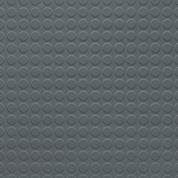 Picture of Johnsonite - Solid Colors Raised Round .125 Storm Cloud