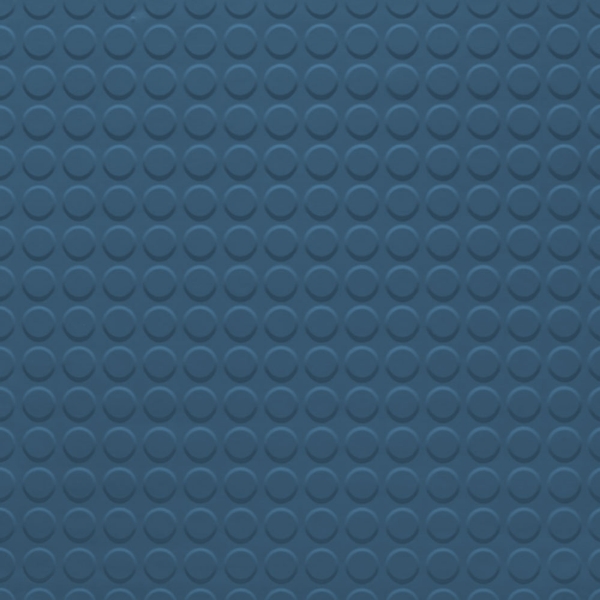 Picture of Johnsonite - Solid Colors Raised Round .155 Blue Jeans