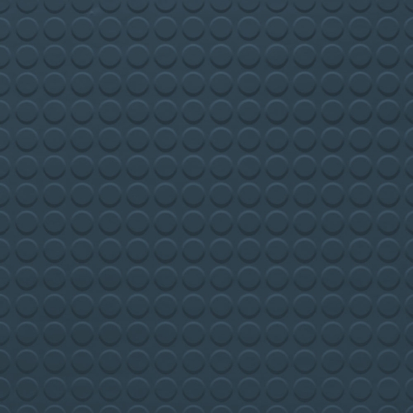 Picture of Johnsonite - Solid Colors Raised Round .155 Blue Lagoon