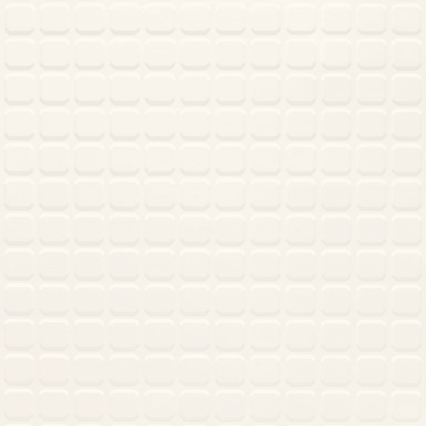 Picture of Johnsonite - Solid Colors Raised Square .125 Snow White