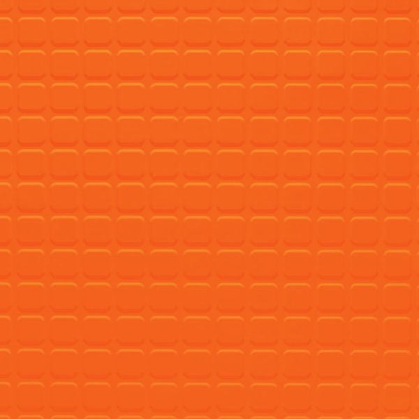 Picture of Johnsonite - Solid Colors Raised Square .155 Tangerine Tango