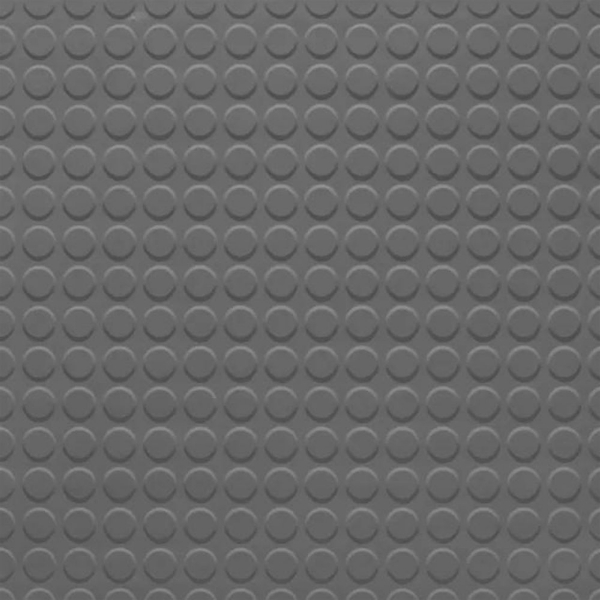 Picture of Johnsonite - Defiant Oil and Grease Solid Raised Round Charcoal