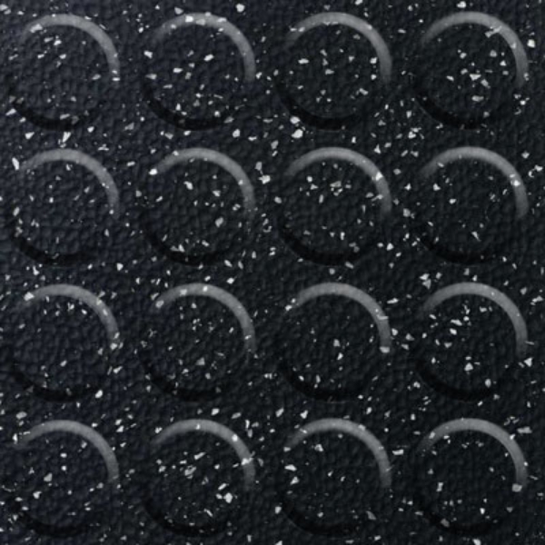 Picture of Johnsonite - Defiant Oil and Grease Speckled Raised Round Molten