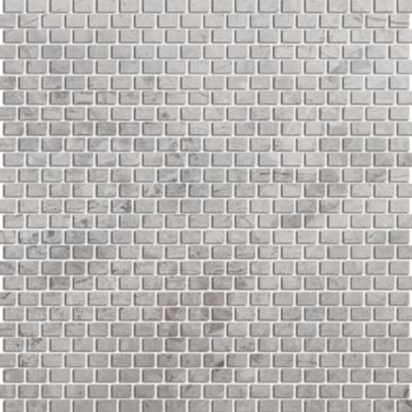Picture of Emser Tile - Marble Mini Offset Mosaic Silver