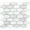 Picture of Emser Tile - Marble Hexagon Wide Winter Frost