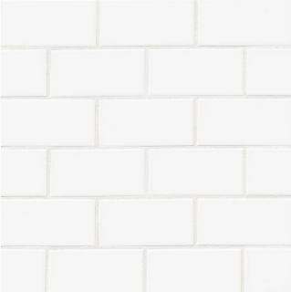 Picture of Bedrosians - Traditions 3 x 6 Gloss Ice White