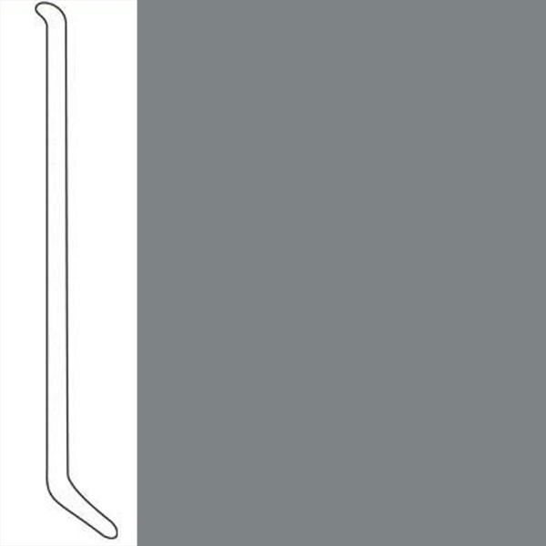 Picture of Johnsonite - Baseworks ThermoSet 2 1/2 with Toe Wall Base Iron Mountain