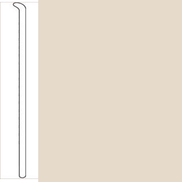 Picture of Johnsonite - Baseworks ThermoSet 4 Toeless Wall Base Antique White