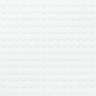 Picture of Johnsonite - Solid Colors Raised Round .125 White