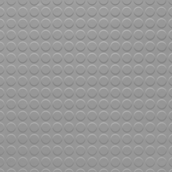 Picture of Johnsonite - Solid Colors Raised Round .155 Colonial Grey