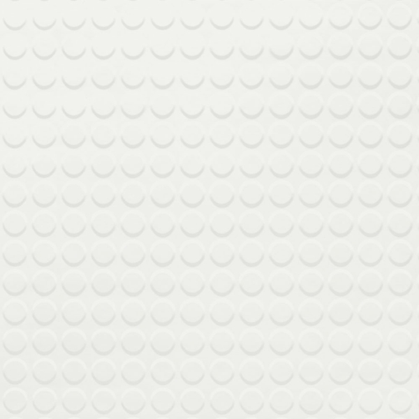 Picture of Johnsonite - Solid Colors Raised Round .155 Snowbound