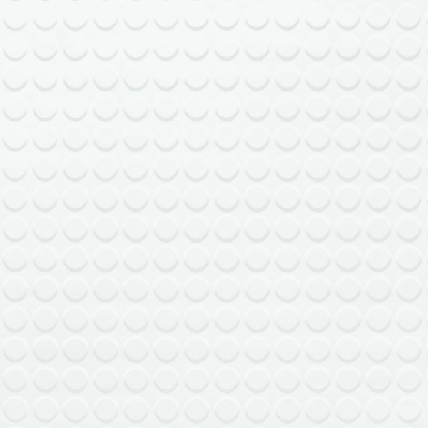 Picture of Johnsonite - Solid Colors Raised Round .155 White