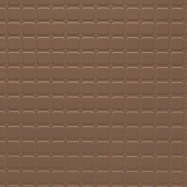 Picture of Johnsonite - Solid Colors Raised Square .125 Rusty Nail