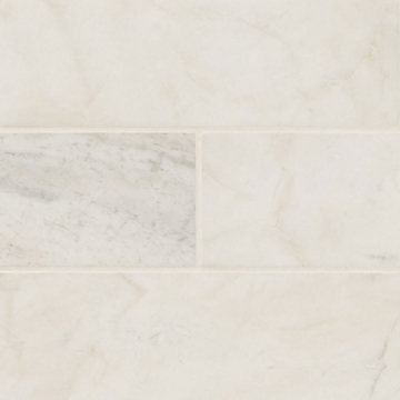Picture of MS International - Marble 4 x 12 Honed Arabescato Venato White