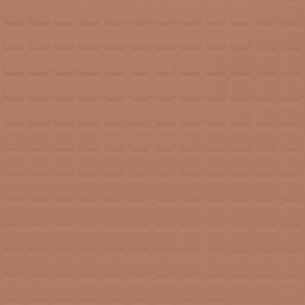 Picture of Johnsonite - Solid Colors Raised Square .155 Red Clay