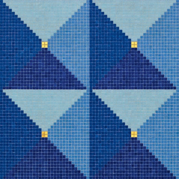 Picture of Bisazza Mosaico - Decori 10 - Ferrara Ferrara Oro Giallo