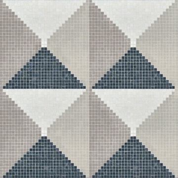 Picture of Bisazza Mosaico - Decori 10 - Ferrara Ferrara Grigio