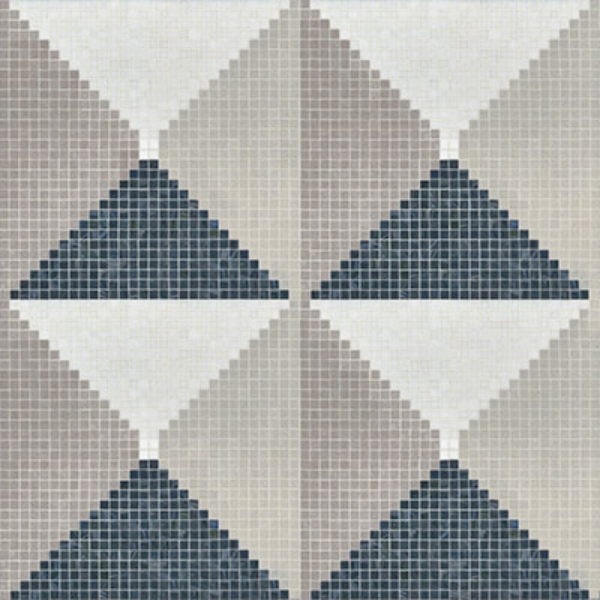 Picture of Bisazza Mosaico - Decori 10 - Ferrara Ferrara Grigio