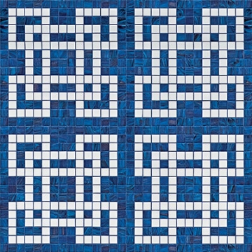 Picture of Bisazza Mosaico - Decori 20 - Granada Granada Bianco