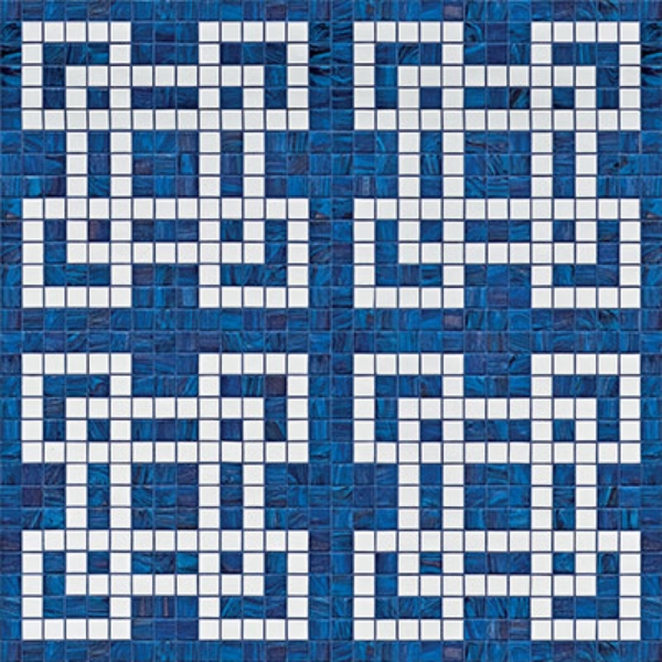 Picture of Bisazza Mosaico - Decori 20 - Granada Granada Bianco