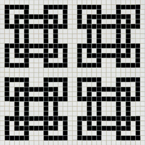 Picture of Bisazza Mosaico - Decori 20 - Granada Granada Nero