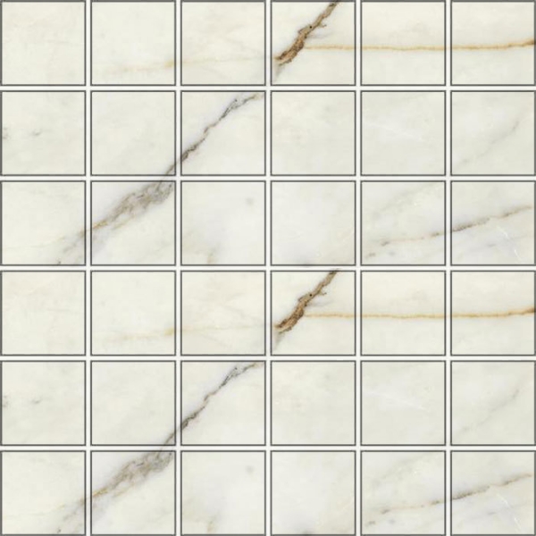 Picture of Stone Peak - Classic 2.0 Mosaic 2 x 2 Polished Calacatta Oro