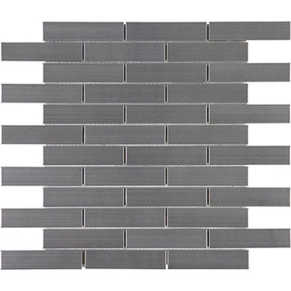 Picture of Anatolia Tile & Stone - Stainless Steel Brick Mosaic Brick 1 x 4