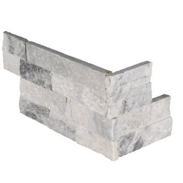 Picture of MS International - RockMount Stacked Stone L Corner 6 X 12 x 6 Alaska Gray