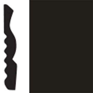 Picture of Flexco - Base Sculpture Wall Base Harmony Black Dahlia