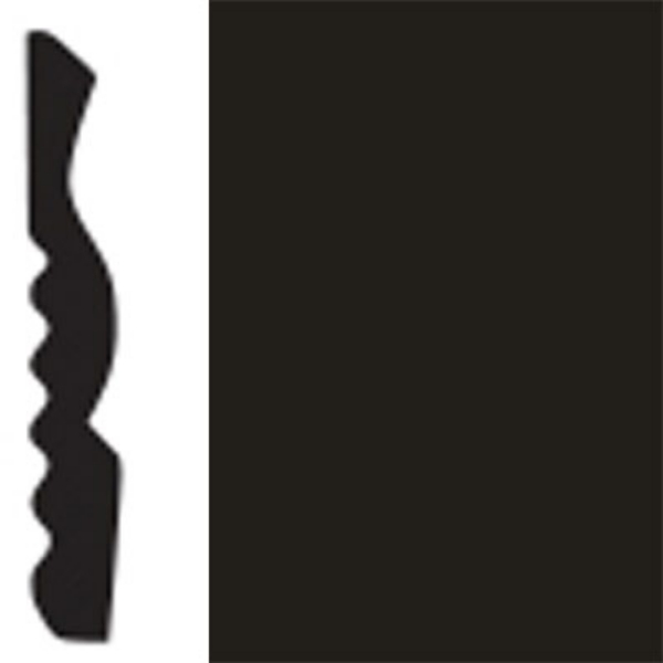 Picture of Flexco - Base Sculpture Wall Base Harmony Black Dahlia