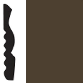 Picture of Flexco - Base Sculpture Wall Base Harmony Chocolate