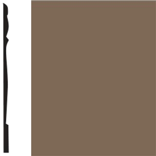 Picture of Flexco - Base Sculpture Wall Base Reflection Milk Chocolate