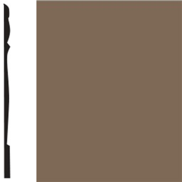 Picture of Flexco - Base Sculpture Wall Base Reflection Milk Chocolate