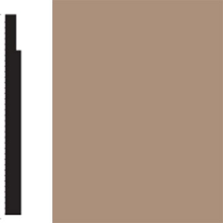 Picture of Flexco - Base Sculpture Wall Base Bliss Cappucino